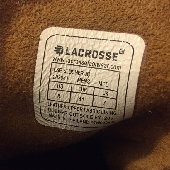 LaCrosse Leather Duck Boots - Size 8